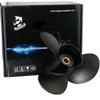 Boatman 13 3/4x13 Outboard Propeller fit BRP,Johnson Evinrude OMC Stern Drive 40-140 HP,13 Spline Tooth view 1