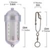 Edearkar LED Deep Sea Fishing Lights Boat Dock Green Underwater Fishing Light Waterproof Fishing Light Attractive Light Bait Lure Lamp view 2