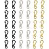 30PCS Mini Carabiner Clip, Small Carabiner Suitable for Use with Keychains, Flashlights, Tents, Ropes(S Shape) view 1