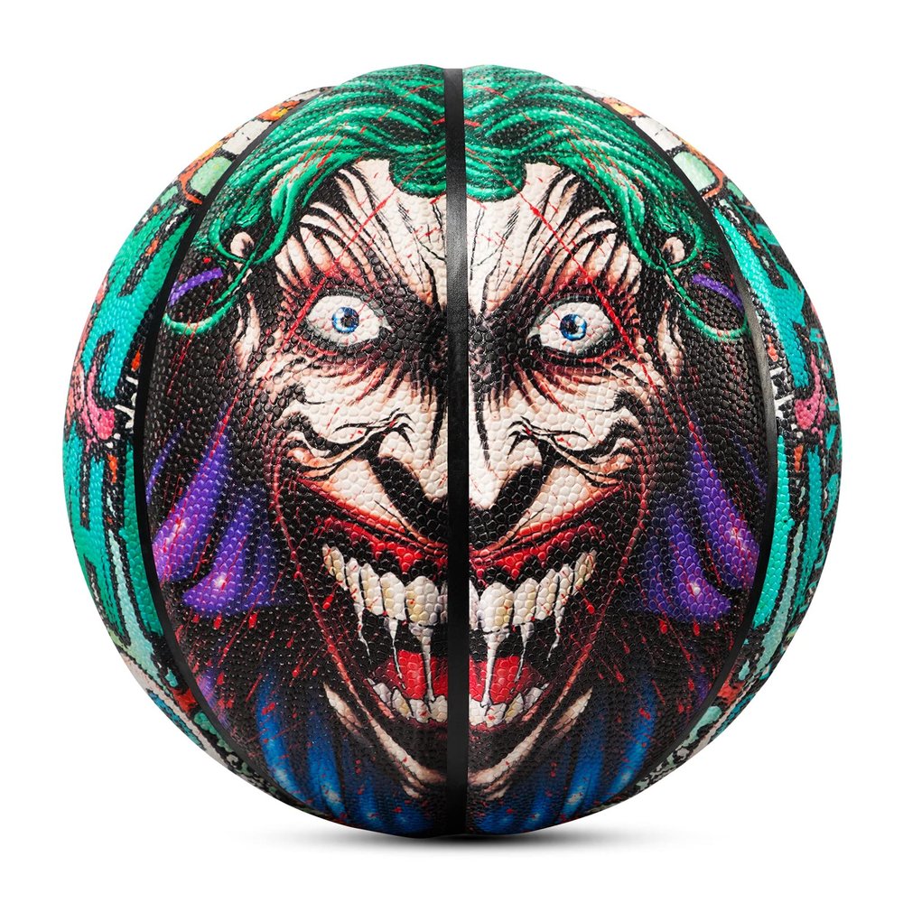 Kuangmi Joker Series Basketball, Men's Official Size 7 29.5" Streetball,Made for Indoor and Outdoor Basketball Games,Green