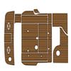Boat EVA Faux Teak Decking Floor Compatible with 1998-2002 Sea Ray Sundancer 310 Swim Platform Cockpit Pad Boat EVA Teak Floor view 1
