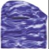 Holloway Women's Ladies Stock Cotton-Touch Poly Tee, Purple Shockwave Print, Medium view 4