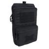 TOPTACPRO Tactical MOLLE Hydration Pack for 2L Hydration Water Bladder Hydration Bag for Tactical Backpack 500D Nylon (Black) view 1