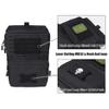 TOPTACPRO Tactical MOLLE Hydration Pack for 2L Hydration Water Bladder Hydration Bag for Tactical Backpack 500D Nylon (Black) view 3