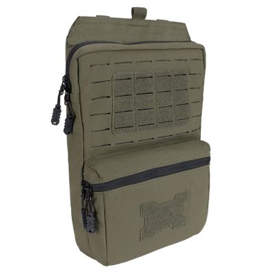 TOPTACPRO Tactical MOLLE Hydration Pack for 2L Hydration Water Bladder Hydration Bag for Tactical Backpack 500D Nylon(Ranger Green)