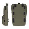 TOPTACPRO Tactical MOLLE Hydration Pack for 2L Hydration Water Bladder Hydration Bag for Tactical Backpack 500D Nylon(Ranger Green) view 2