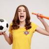 lepni.me Women's Football Shirt with Your Favourite Club Emblem Personalized Name and Number Custom Jersey Flag Badge Sport (S Graphite Multi Color) view 3