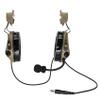 TSVISIONCORE Tactical Headset,ARC rail track adapter version,Noise Canceling Headphones for airsoft,shooting (Tan) view 4