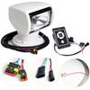 Boat Spotlights, 100W Remote Control Spotlights for Boat Truck, Boat Search Lights Marine Boat Search Lights Marine 360 Rotate Halogen Searchlight Spotlight Searchlight 12V view 3