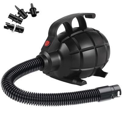 Electric Airpump for Inflatable Tumble Track Gymnastics Mat, Air Roller Barrel, Swimming Ring, Bed, Pool Toy, Inflatables Raft Boat Electric Pump with 4 NozzlesAC 110-120V500W