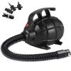 Electric Airpump for Inflatable Tumble Track Gymnastics Mat, Air Roller Barrel, Swimming Ring, Bed, Pool Toy, Inflatables Raft Boat Electric Pump with 4 NozzlesAC 110-120V500W view 1