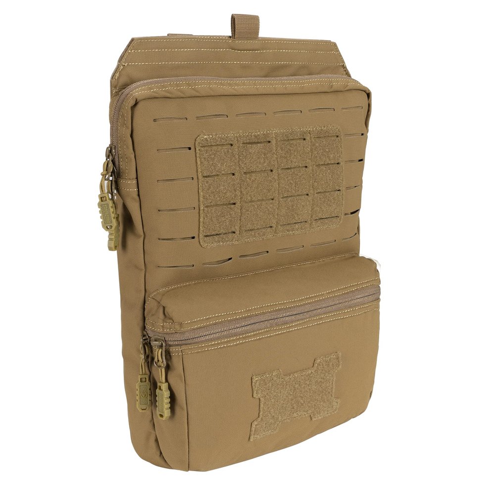 Tactical MOLLE Hydration Pack for 2L Hydration Water Bladder Hydration Bag for Tactical Backpack 500D Nylon (Coyote Brown)