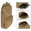 Tactical MOLLE Hydration Pack for 2L Hydration Water Bladder Hydration Bag for Tactical Backpack 500D Nylon (Coyote Brown) view 4