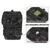 Tactical MOLLE Hydration Pack for 2L Hydration Water Bladder Hydration Bag for Tactical Backpack 500D Nylon (camo Black) view 3