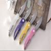 Petrified fish PFE06 Nightingale,3.07" 14C28N Blade,87g G10 Handle Front Flipper Liner lock Folding knife (Yellow) view 3