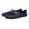 Bestgift Men's Mesh Breathable Casual Shoes Soft Peas Shoes Blue 50 view 1
