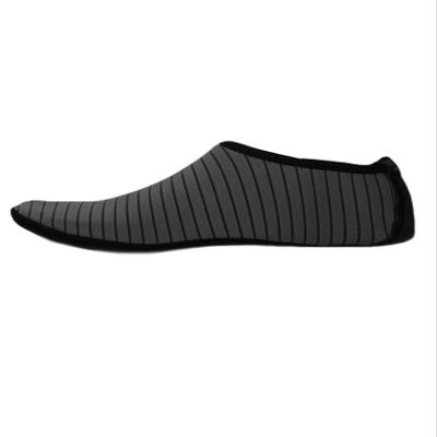 Bestgift Men's Women's Thickened Non-Slip Swimming Beach Shoes Black Diving Socks XXXL