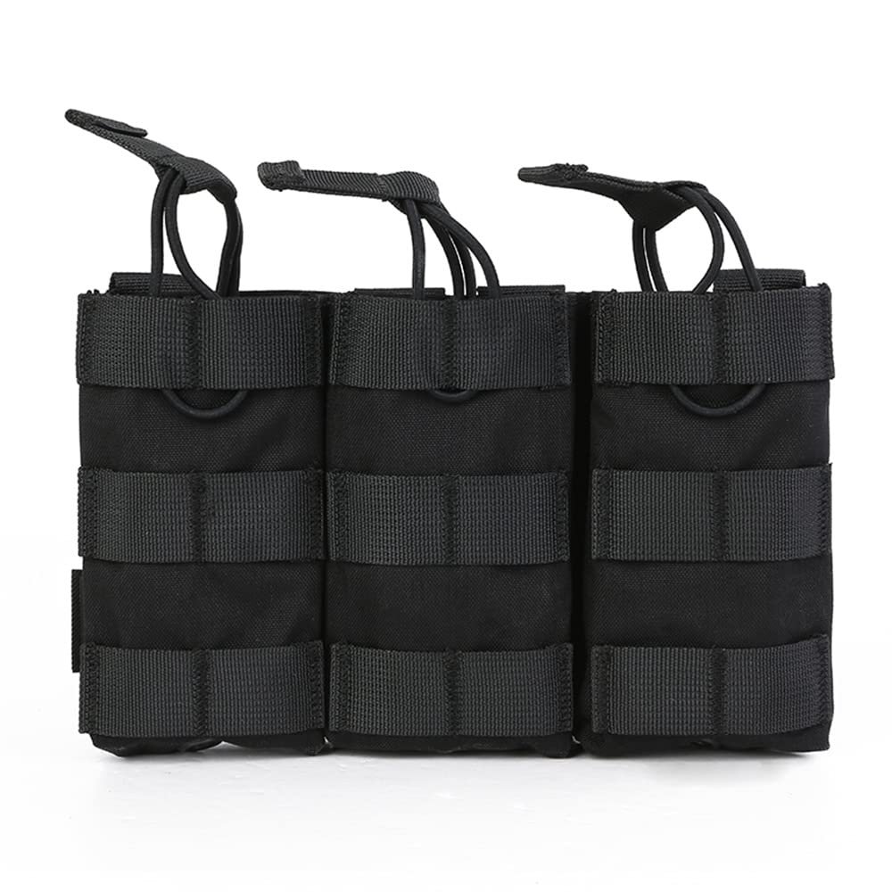Emersongear Modular Triple Open Top MAG Pouch for 5.56,Nylon Universal Holster