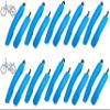 TXMACHINE Sports Outdoors Cycling fenders 24inch,26inch Bicycle Bike Front Rear Mud Guard Fenders Bike Fender for MTB Bike Mudguard (Blue, 10 Set) view 1