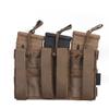 Emersongear Modular Triple Open Top MAG Pouch for 5.56,Nylon Universal Holster view 3