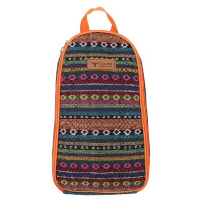 TOPINCN Cooking Utensils Organizer, Pouch Polyester Fabric Camping Cookware Travel Storage Bag, Outdoor Large Space Cookware Kit Bag(A)