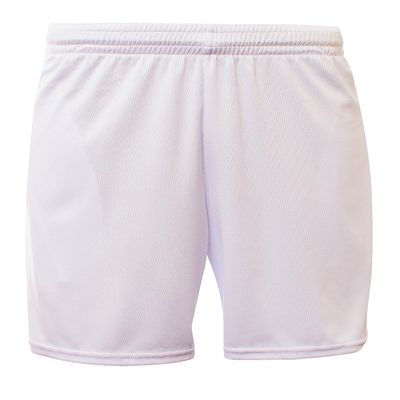 A4 Flatback Mesh Short with Pockets White M