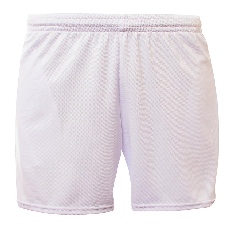 A4 Flatback Mesh Short with Pockets White M