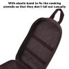TOPINCN Cooking Utensils, Pouch Polyester Fabric Camping Cookware Travel Storage Bag, Outdoor Large Space Cookware Kit Bag(C) view 4