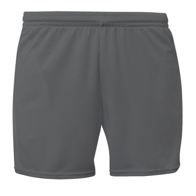 A4 Flatback Mesh Short with Pockets Graphite 3XL