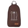 TOPINCN Cooking Utensils, Pouch Polyester Fabric Camping Cookware Travel Storage Bag, Outdoor Large Space Cookware Kit Bag(B) view 1