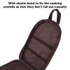 TOPINCN Cooking Utensils, Pouch Polyester Fabric Camping Cookware Travel Storage Bag, Outdoor Large Space Cookware Kit Bag(B) view 4