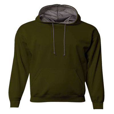 A4 Sprint Fleece Hoodie Military-Green XL