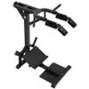 French Fitness FFB Black Leverage Squat & Calf Machine  Heavy-Duty Leg Training with Industrial-Grade Bearings, Contoured Pads, and Adjustable Design for Strength and Core Workouts view 1