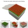 lififun Darts Storage Box, Dart Storage Box with 20 Darts & 2 Grid Slot for Nerf N-Strike Elite & Elite 2.0 view 2