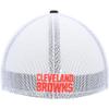 47 Men's Brown/White Cleveland Browns Trophy Trucker Flex Hat view 4