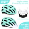 Bilaki Bike Helmet for Adults Women Men Youth Kids, Lightweight Mountain Road Bicycle Cycling Helmets with Adjustable Dial & Removable Visor view 4
