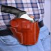 Leather Holster Fits Colt Python, King Cobra .357 Magnum | Fast Draw | Genuine Leather | Handmade (Brown, Colt Python 2.5" Barrel) view 2