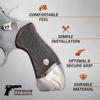 Replacement Grips for All Charter Arms Classic Rosewood & Fire White Pearl Accent view 4