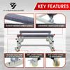 JY PERFORMANCE Watercraft PWC Dolly Boat Stand Storage Trailer Cart Dock Slipway Cart Adjustable Bunks W/ 4 Casters and 2 Brakes Carpeted to Prevent Scratch 1000lb Capacity view 3