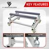 JY PERFORMANCE Watercraft PWC Dolly Boat Stand Storage Trailer Cart Dock Slipway Cart Adjustable Bunks W/ 4 Casters and 2 Brakes Carpeted to Prevent Scratch 1000lb Capacity view 4