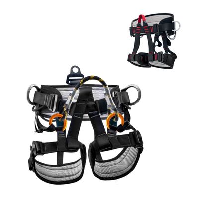 HandAcc Climbing belts, Thicken Professional Large Size Safety Seat Belts for Tree Climbing, Rescuing Work, Rappelling and Other Outdoor Adventure Activities