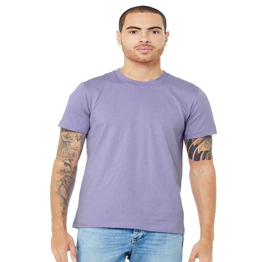 Bella Canvas Unisex Jersey T-Shirt - Dark Lavender - XL