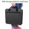 Stadium Seat Chair, Practical Portable Lightweight Bleacher Cushions with Back Support & Pocket, Folding Comfort Chair Cushion for Camping, Hiking, Beach, Sport Events, Basketball Court(Black) view 3