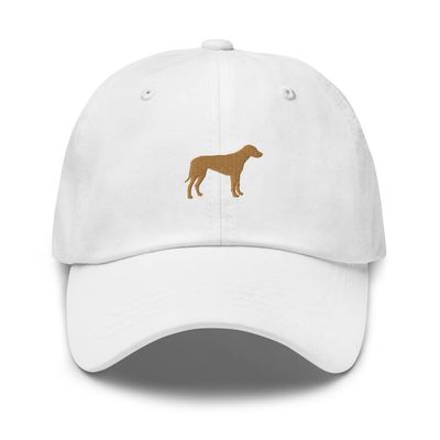 Rhodesian Ridgeback hat, Embroidered Unisex hat, Rhodesian Ridgeback Gifts, Old Gold Embroidery, Dog mom dad hat.