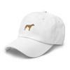 Rhodesian Ridgeback hat, Embroidered Unisex hat, Rhodesian Ridgeback Gifts, Old Gold Embroidery, Dog mom dad hat. view 3