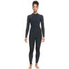 Roxy Womens 4/3mm Swell Series Back Zip Fullsuit Wetsuit - Black | 4 view 1