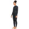Roxy Womens 4/3mm Swell Series Back Zip Fullsuit Wetsuit - Black | 4 view 4