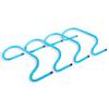Trademark Innovations 6" Soccer Training Adjustable Agility Speed Hurdles (Set of 4, Blue) view 1