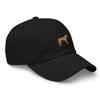 Rhodesian Ridgeback hat, Embroidered Unisex hat, Rhodesian Ridgeback Gifts, Old Gold Embroidery, Dog mom dad hat. view 2