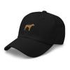 Rhodesian Ridgeback hat, Embroidered Unisex hat, Rhodesian Ridgeback Gifts, Old Gold Embroidery, Dog mom dad hat. view 3